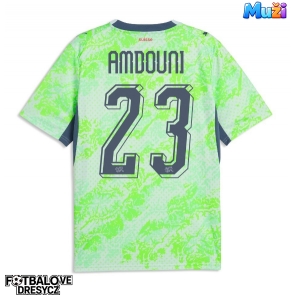 Švýcarsko Zeki Amdouni #23 Venkovní Dres MS 2026 Krátký Rukáv
